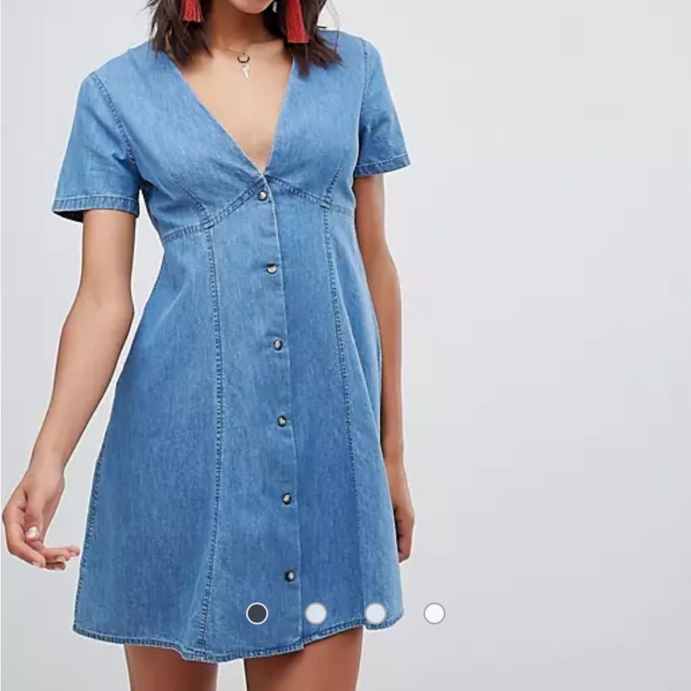 ASOS denim dress